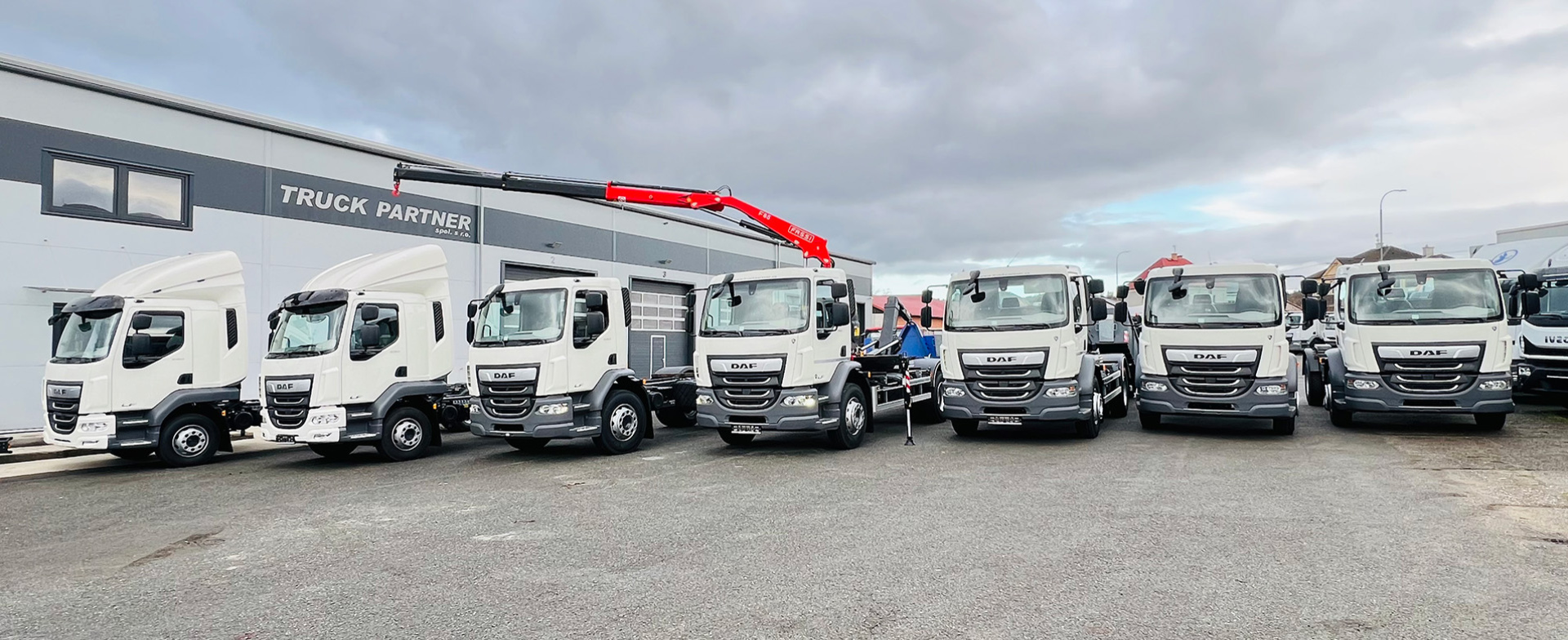 Nová skladová vozidla DAF LF.